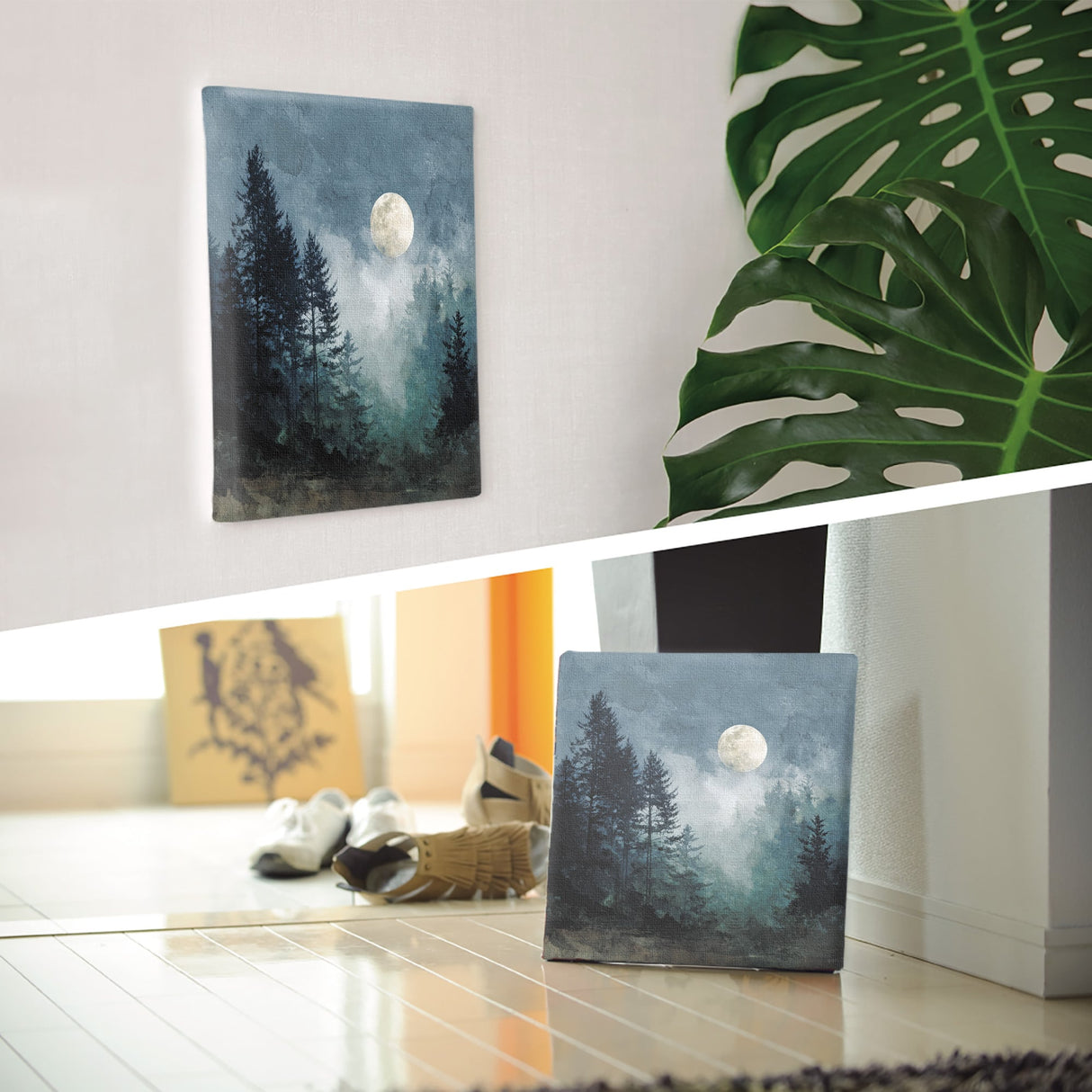 月明かりに耳を澄ますと、木々のさざめきが思考をほどき眠りへ導く – 月の森 – Moonlit Forest