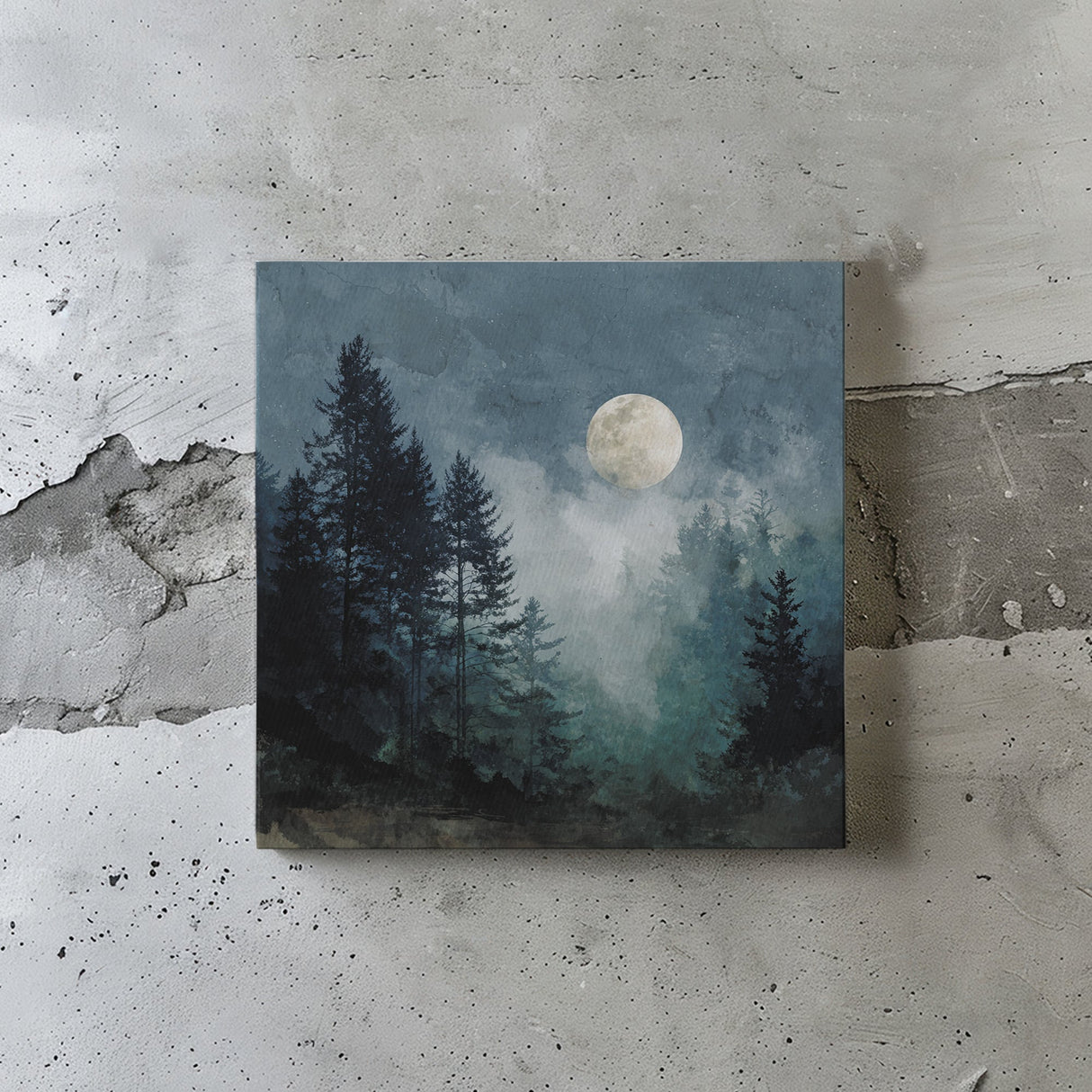 月明かりに耳を澄ますと、木々のさざめきが思考をほどき眠りへ導く – 月の森 – Moonlit Forest