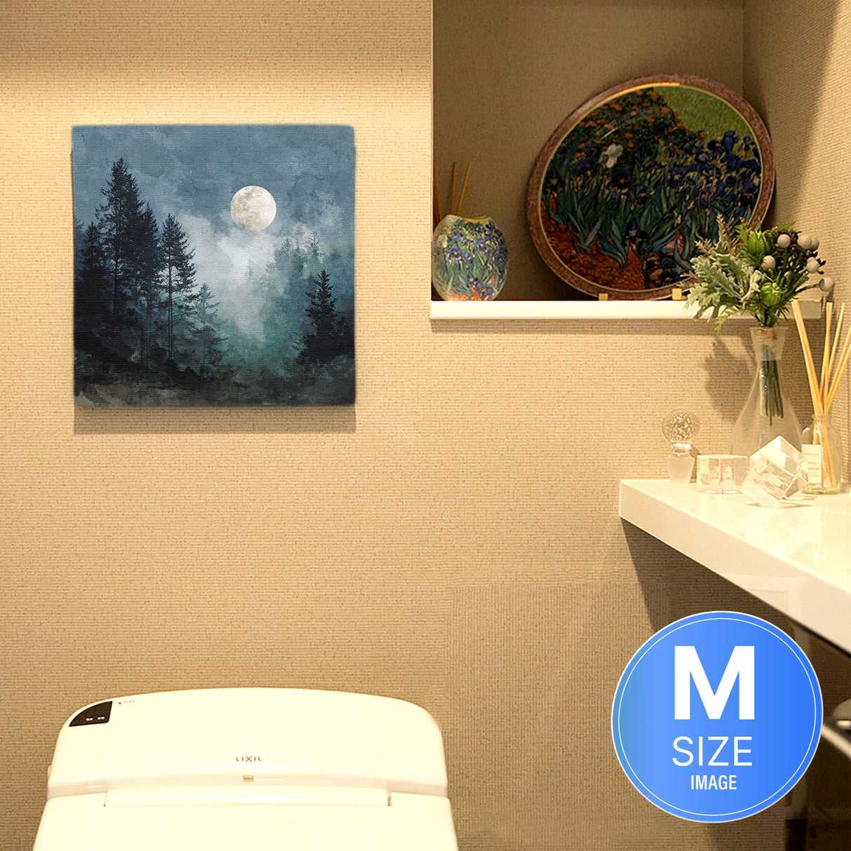 月明かりに耳を澄ますと、木々のさざめきが思考をほどき眠りへ導く – 月の森 – Moonlit Forest