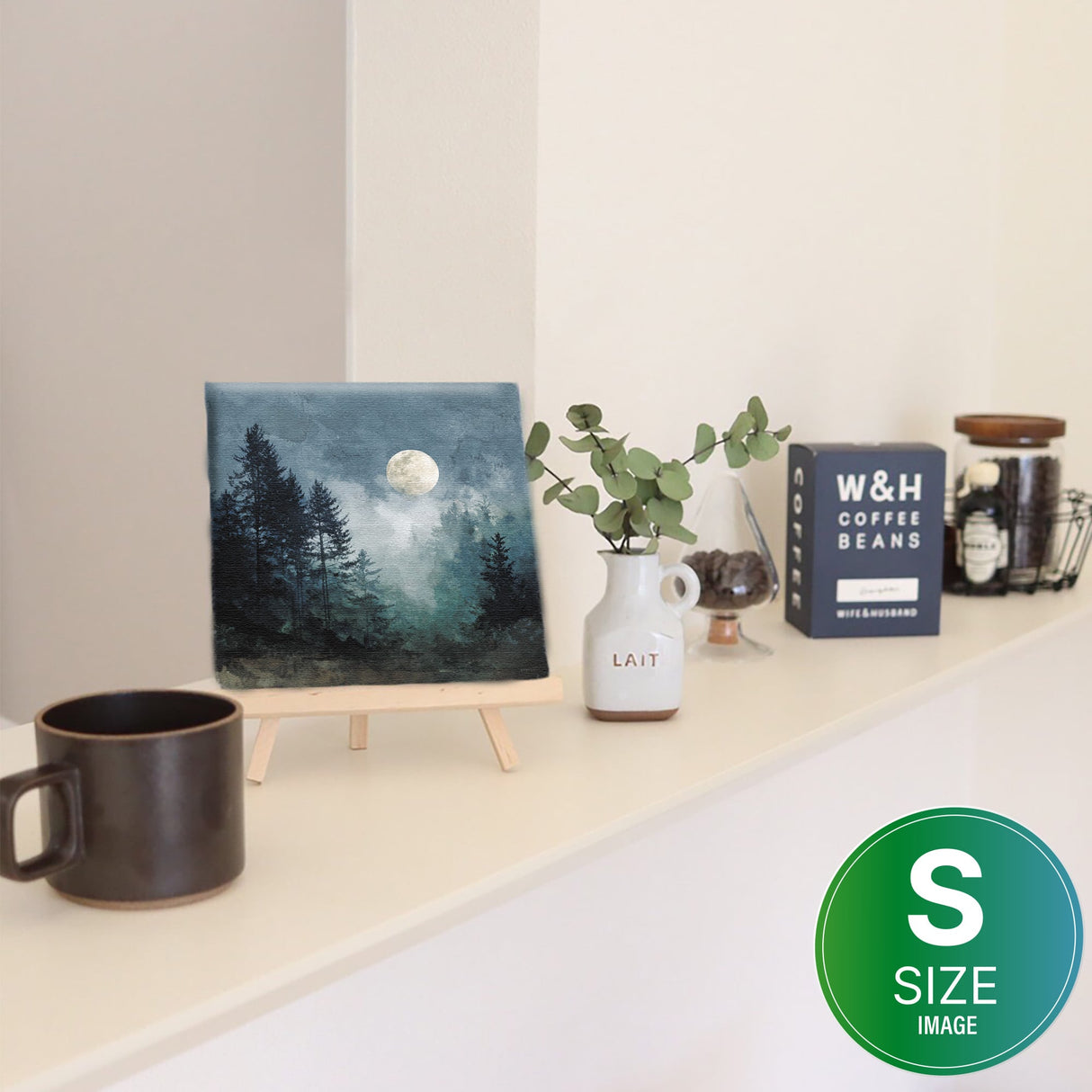 月明かりに耳を澄ますと、木々のさざめきが思考をほどき眠りへ導く – 月の森 – Moonlit Forest