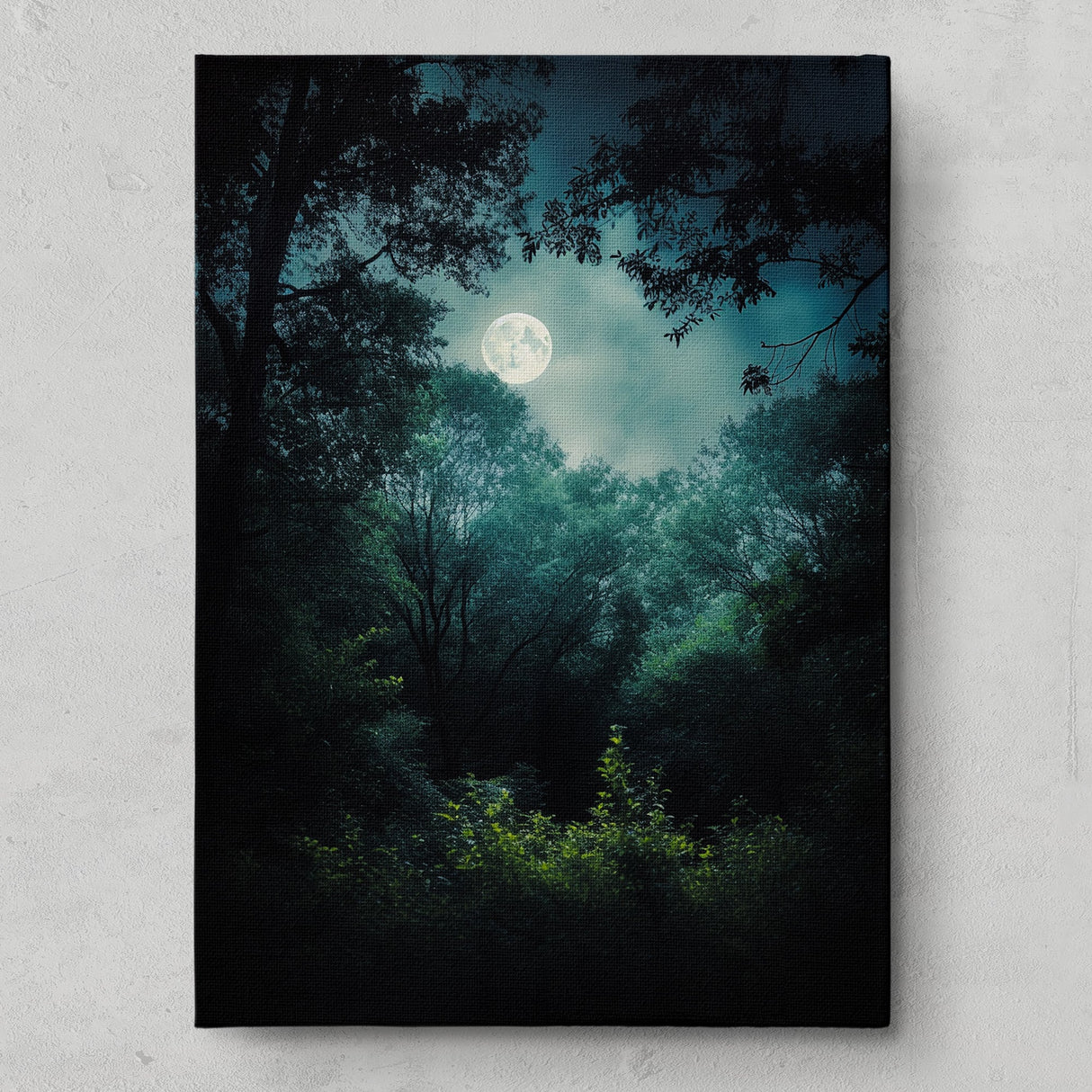 月明かりに包まれ、心が静かに深呼吸を始める – ミッドナイト・フォレスト – Midnight Forest