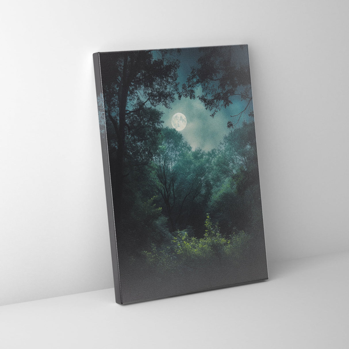 月明かりに包まれ、心が静かに深呼吸を始める – ミッドナイト・フォレスト – Midnight Forest