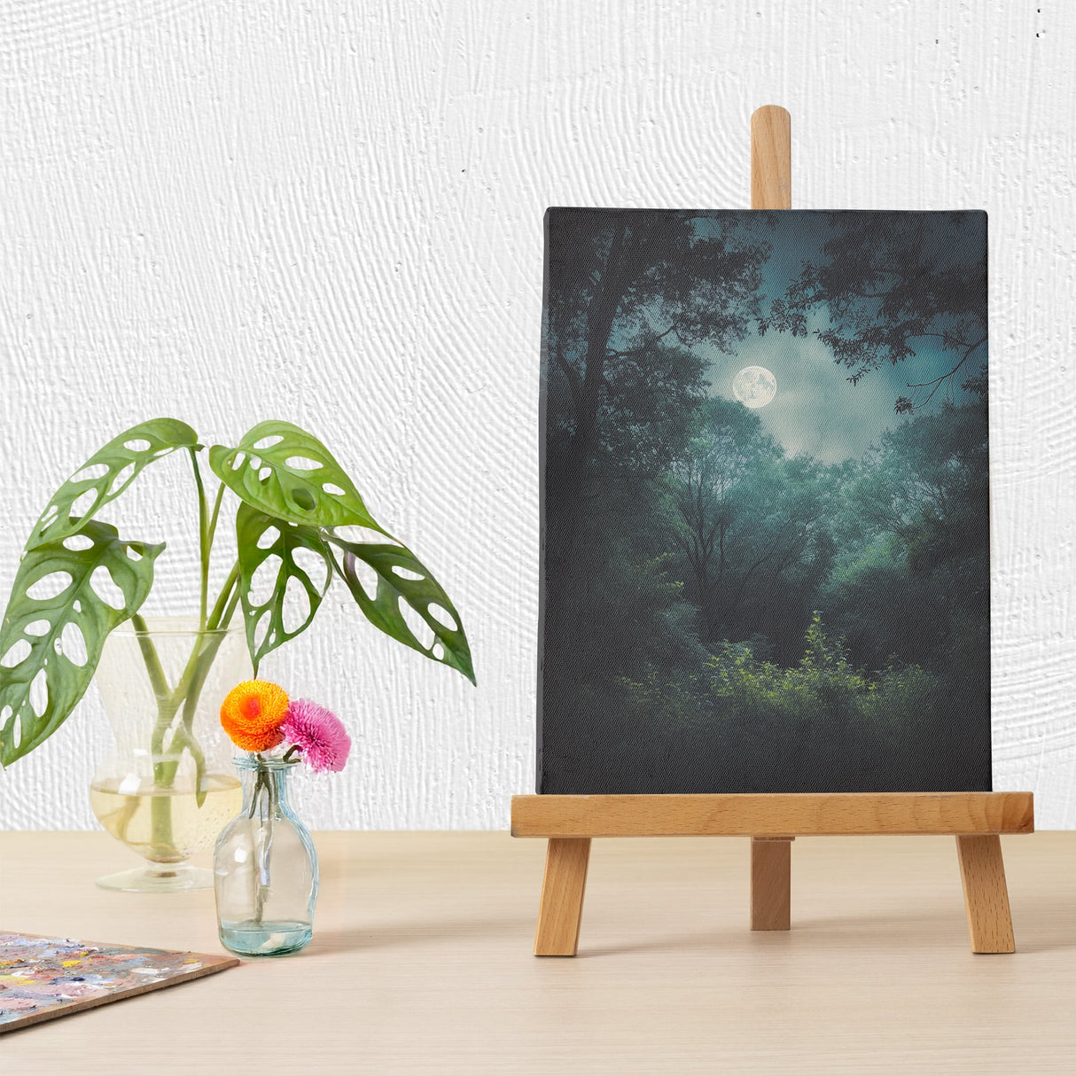 月明かりに包まれ、心が静かに深呼吸を始める – ミッドナイト・フォレスト – Midnight Forest