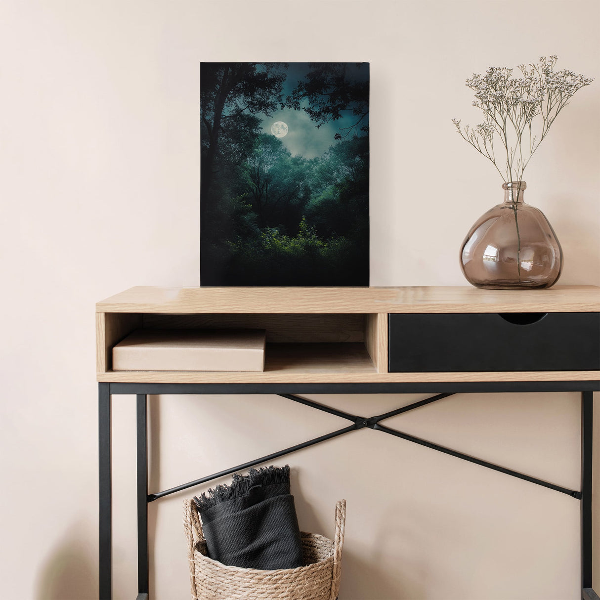 月明かりに包まれ、心が静かに深呼吸を始める – ミッドナイト・フォレスト – Midnight Forest