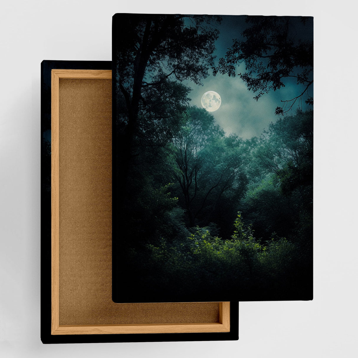 月明かりに包まれ、心が静かに深呼吸を始める – ミッドナイト・フォレスト – Midnight Forest