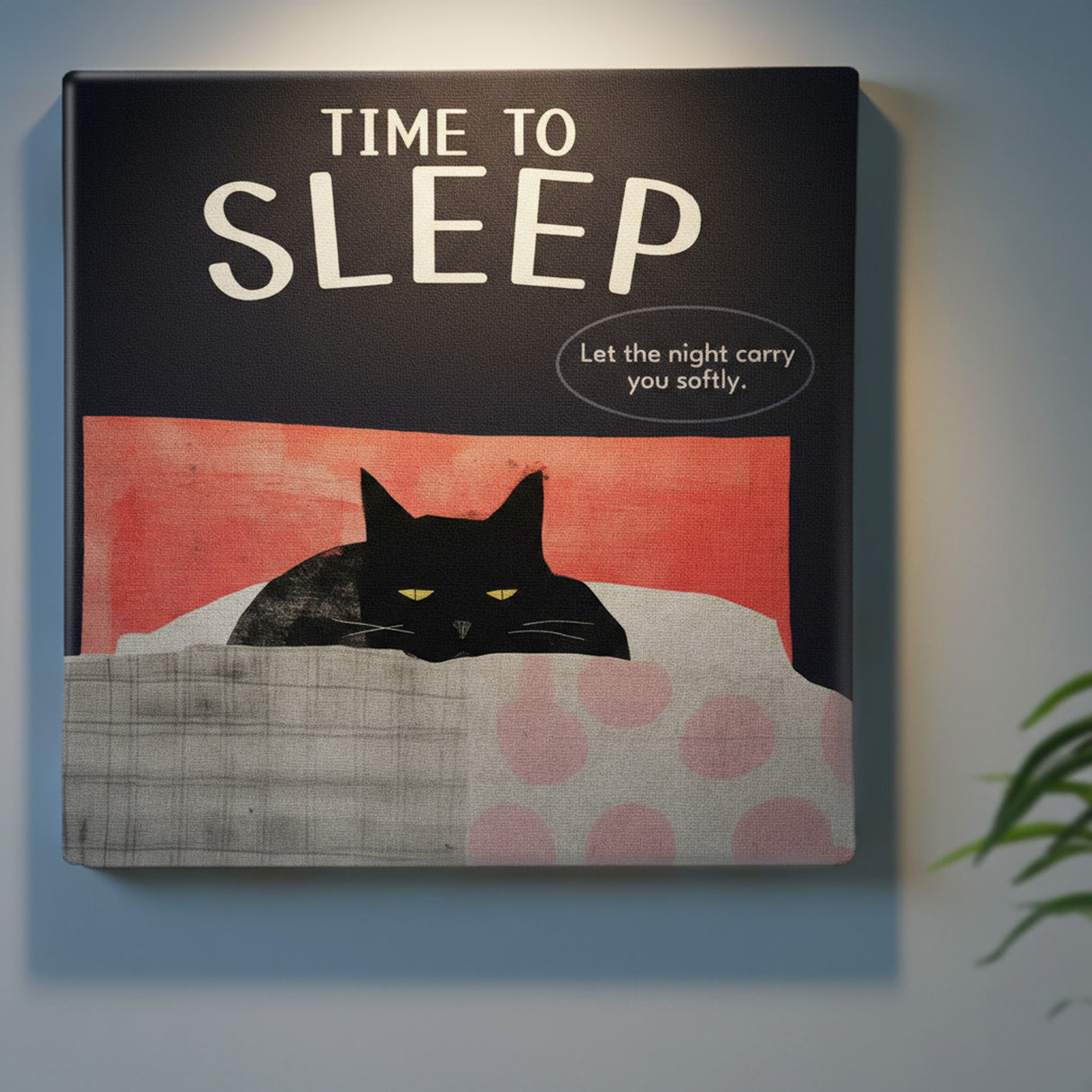 まどろみに誘う、眠りの番猫がそっと見守る – スリープ・キャット – Sleep Cat