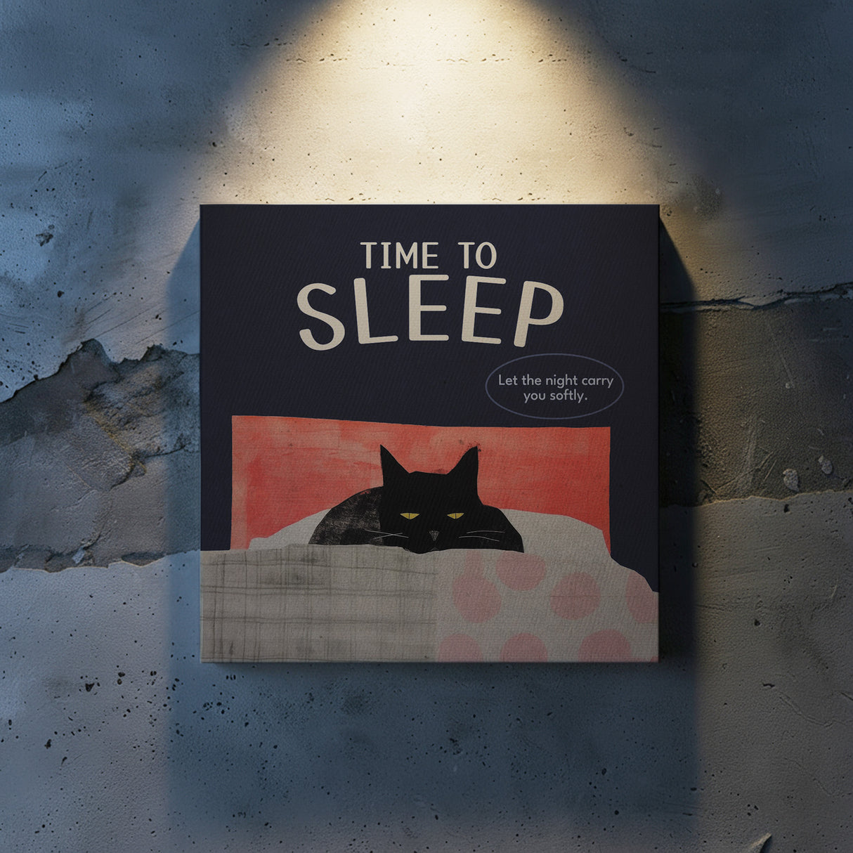 まどろみに誘う、眠りの番猫がそっと見守る – スリープ・キャット – Sleep Cat