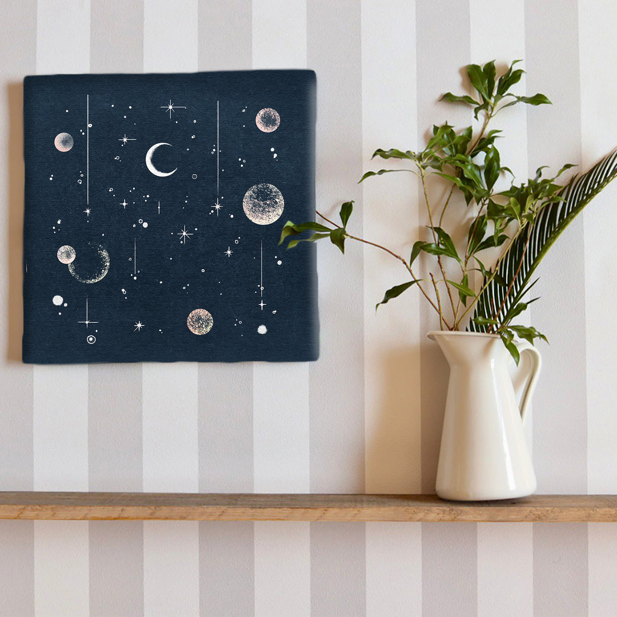 呼吸がすうっと深くなり、やさしい夜のまどろみへと誘われる – 星々の余白 – Celestial Quietude