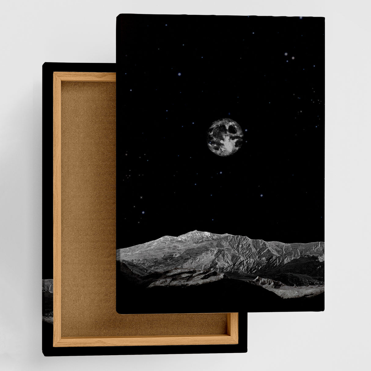 胸の奥のざわめきが、ゆっくりと遠くへほどけていく – 月下の静景 – Moonlit Stillness