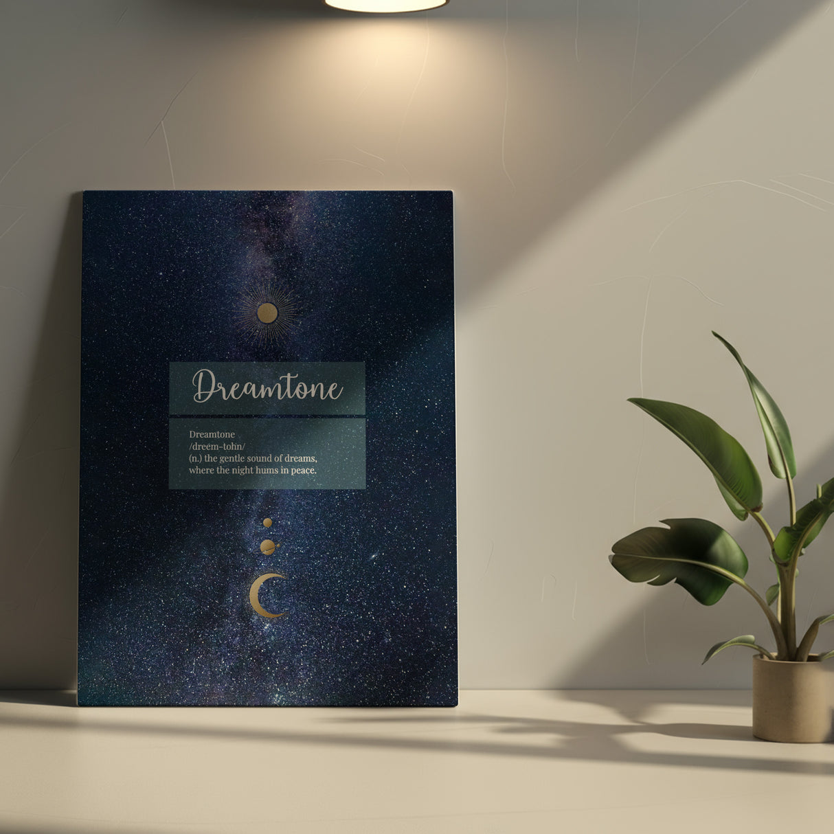 夜の気配がそっと寄り添い、眠りへと静かに溶けていく – ドリームトーン – Dreamtone