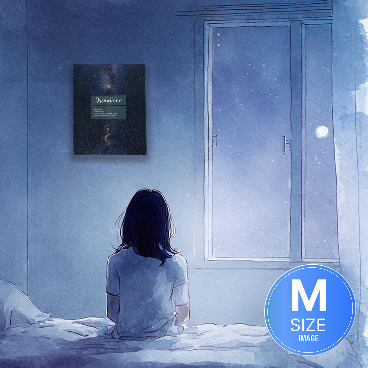 夜の気配がそっと寄り添い、眠りへと静かに溶けていく – ドリームトーン – Dreamtone