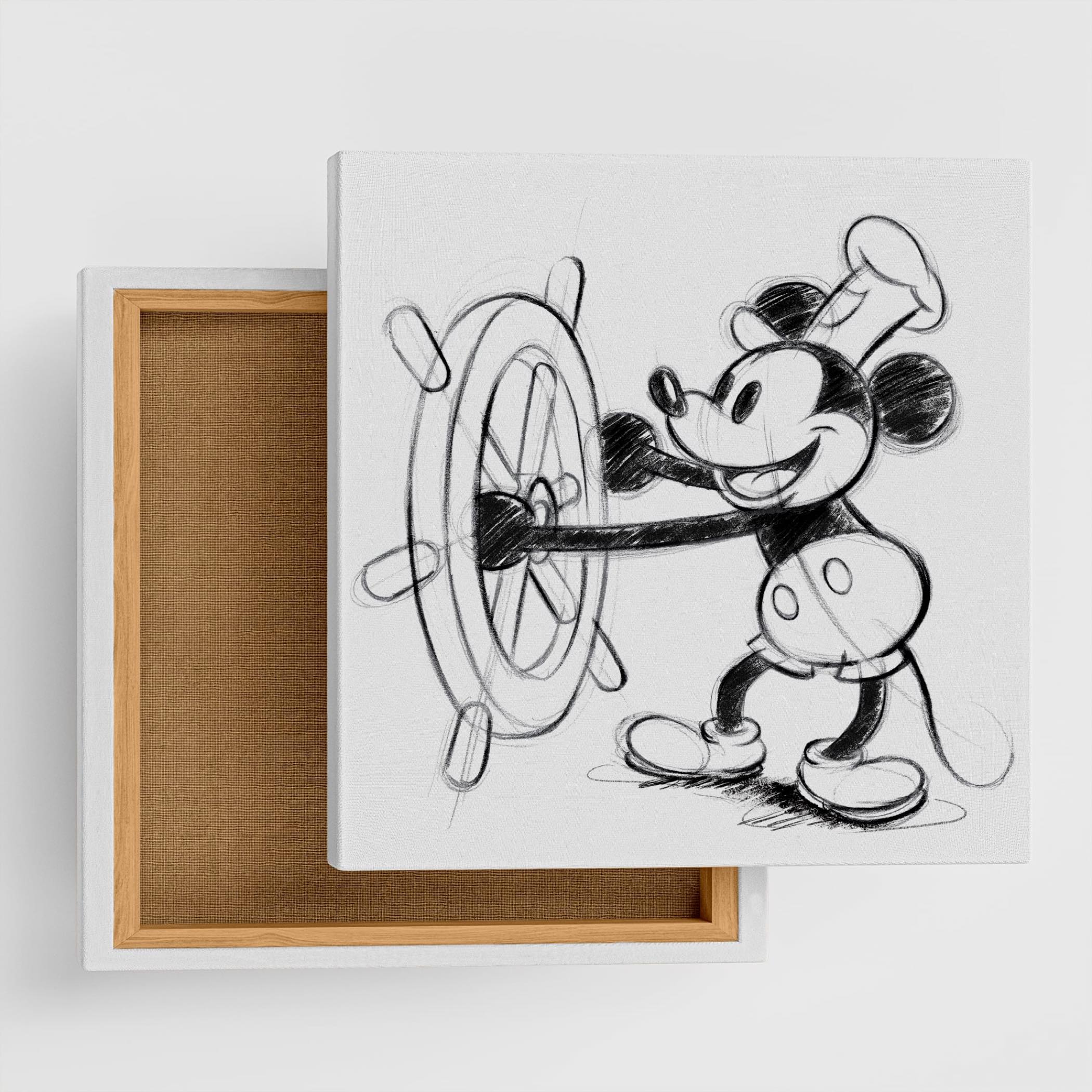 ミッキーのファブリックパネル|壁かけインテリア Disney