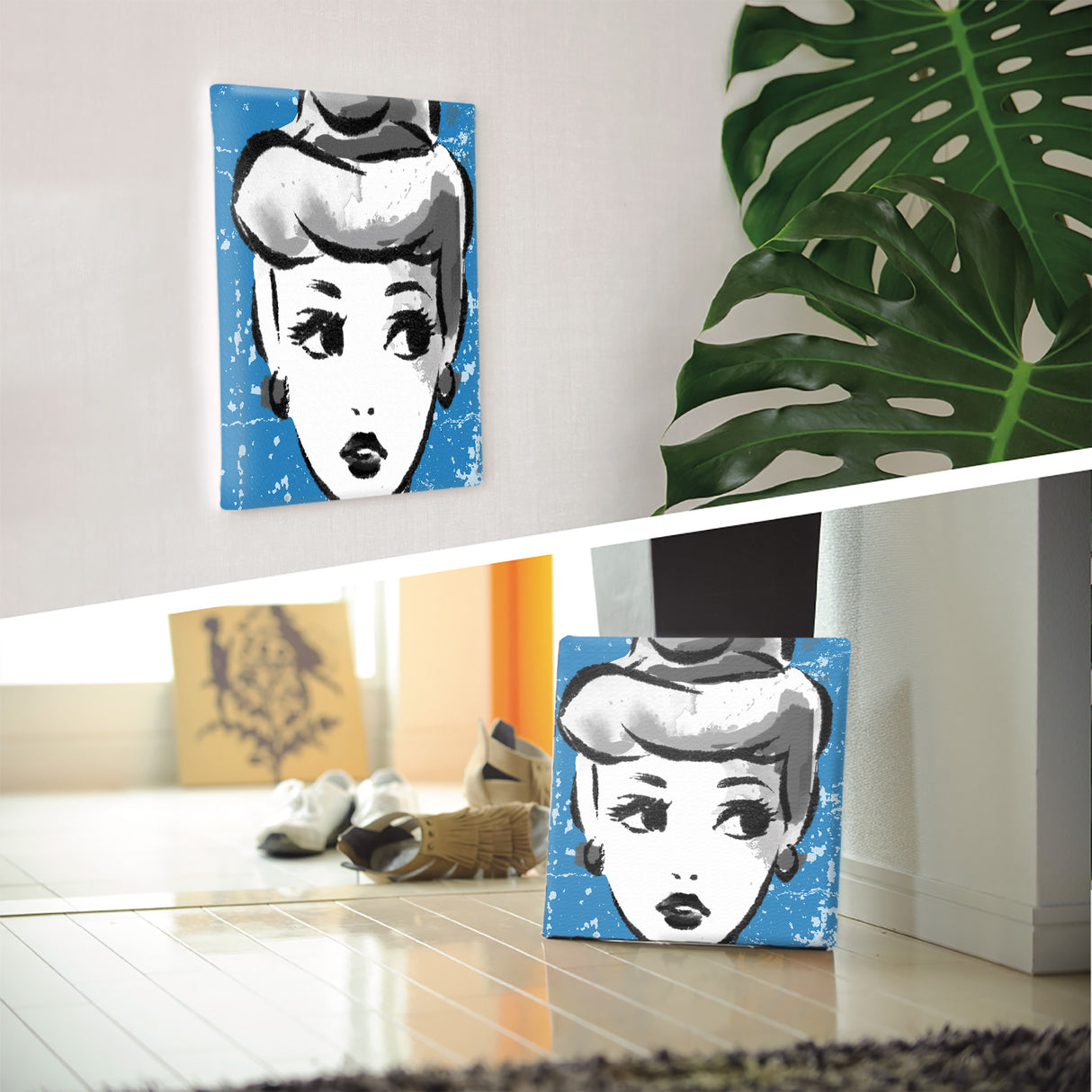 Princess Series Art Panel Cinderella Disney Wall Decor dsn-0185