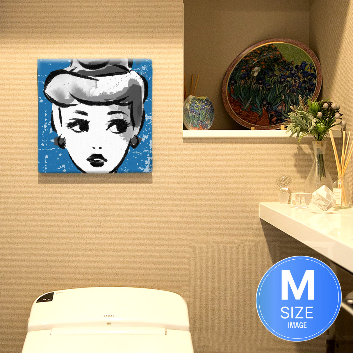 Princess Series Art Panel Cinderella Disney Wall Decor dsn-0185