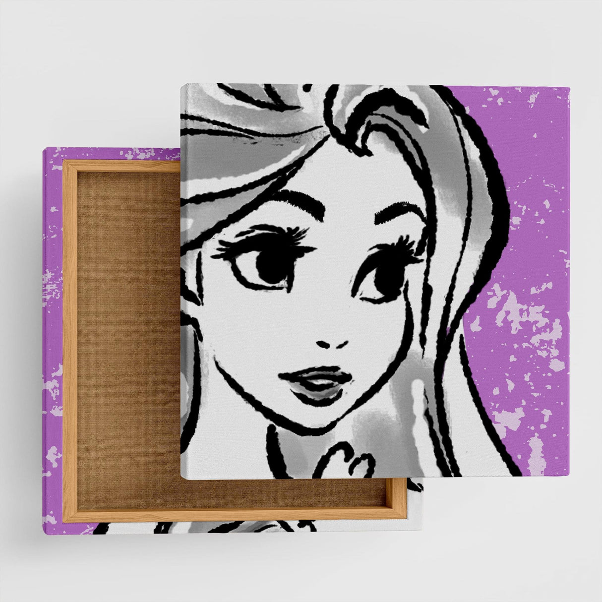 プリンセスシリーズのアートパネル ラプンツェル(塔の上のラプンツェル) ディズニー アート dsn-0187 - ArtDeli. アートパネル専門店