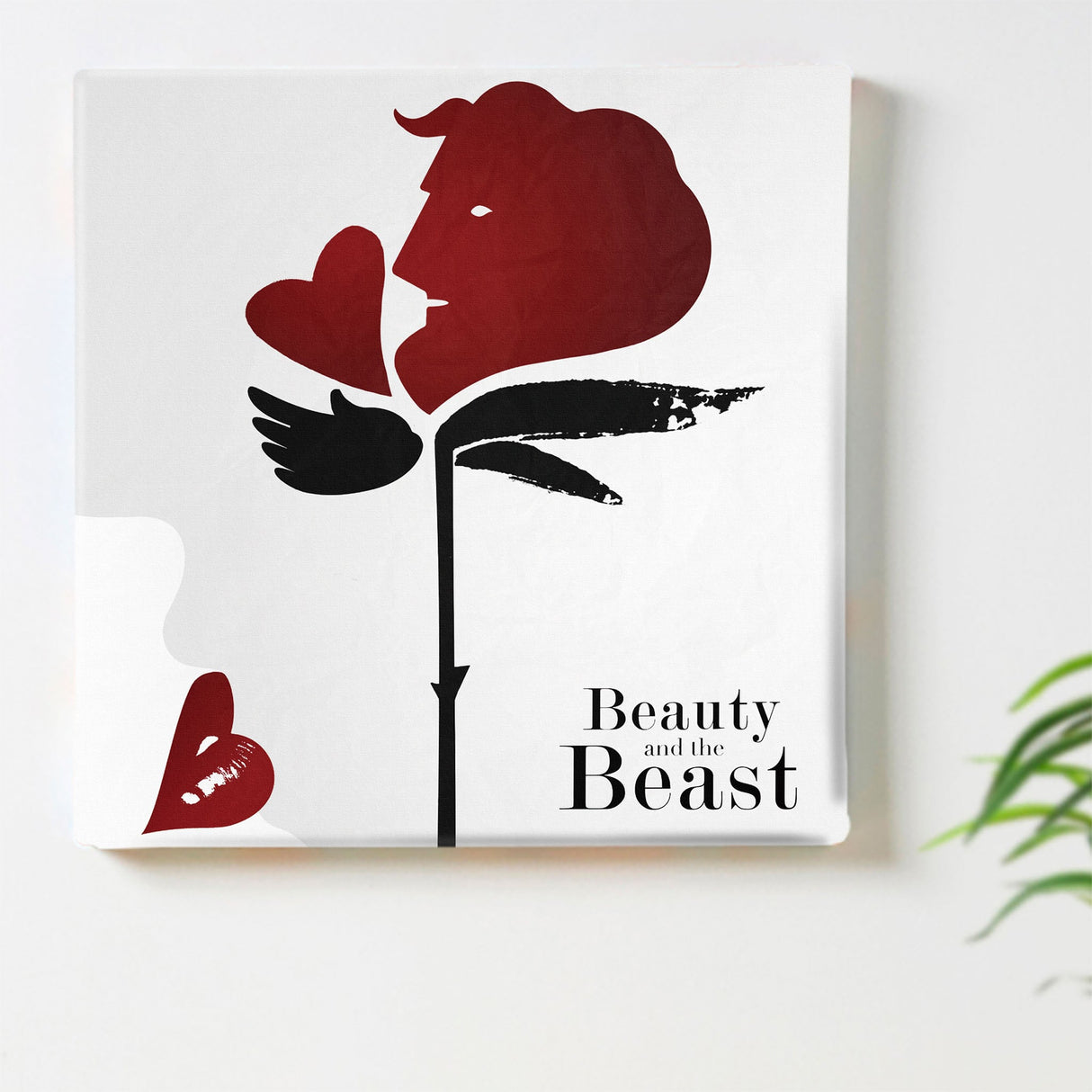 美女と野獣のアートパネル ディズニー 雑貨 dsn-0227