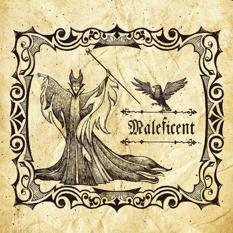 Maleficent Art Board Disney Wall Decor dsn-0254