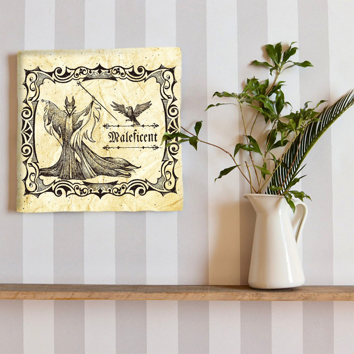 Maleficent Art Board Disney Wall Decor dsn-0254