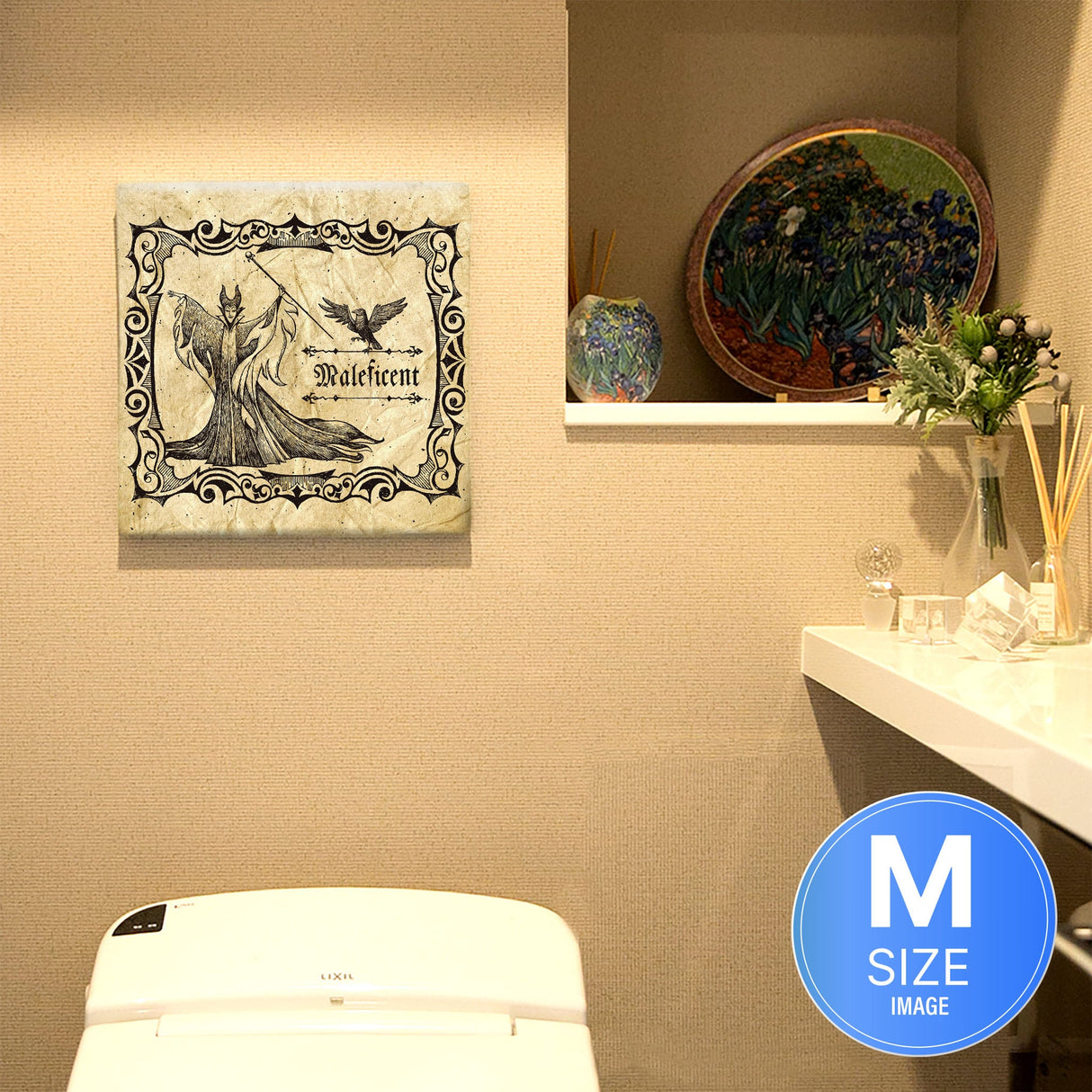 Maleficent Art Board Disney Wall Decor dsn-0254