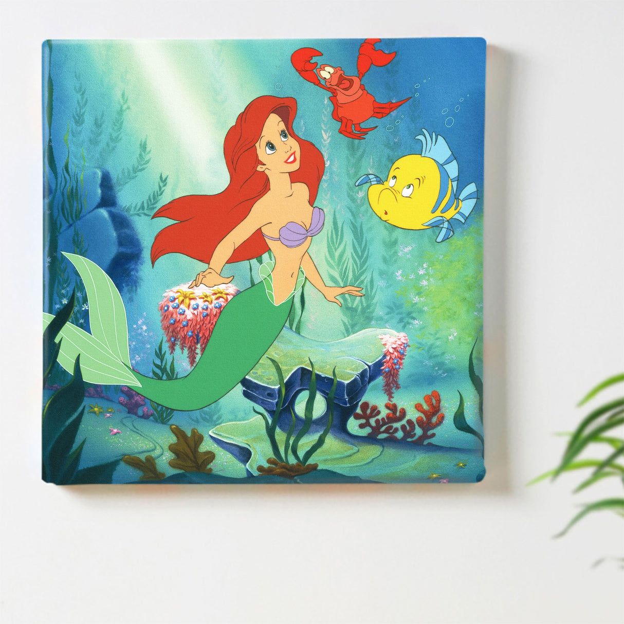 リトルマーメイドのファブリックボード アリエル ディズニープリンセス ディズニー 小物 dsn-0261