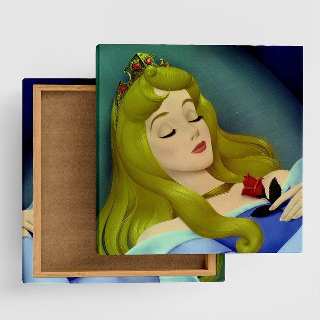 眠れる森の美女のファブリックボード オーロラ姫 マレフィセント dsn-0263 - ArtDeli. アートパネル専門店