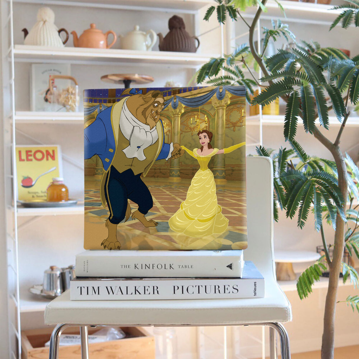 美女と野獣のアートパネル ベル ディズニープリンセス Disney アート dsn-0264