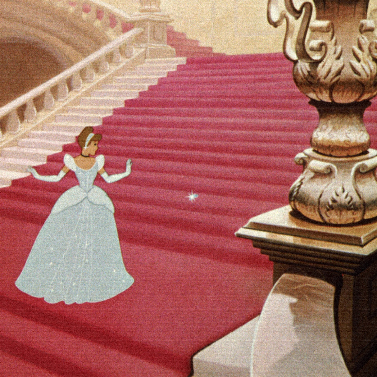 シンデレラのファブリックボード ディズニープリンセス Disney ウォールデコ dsn-0265