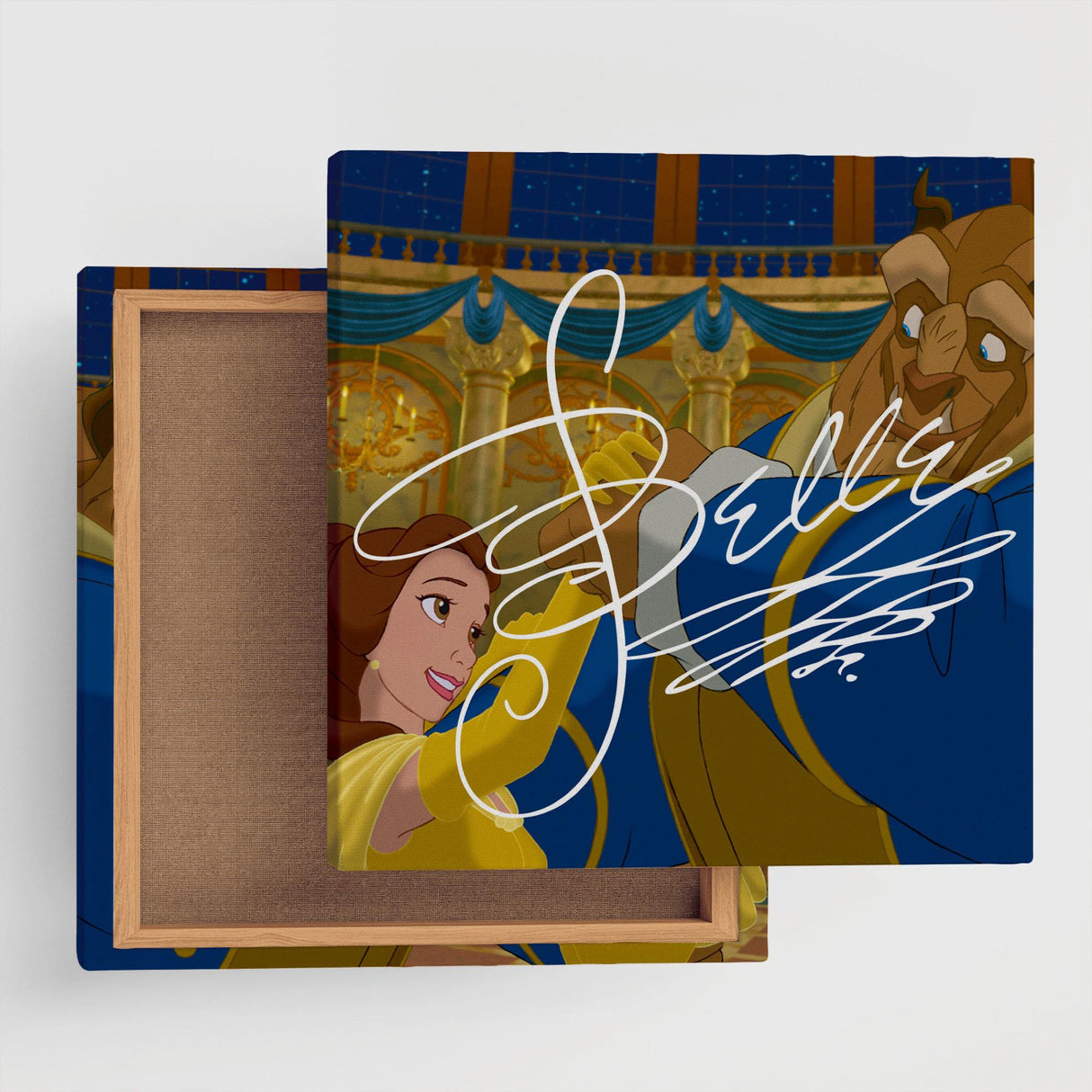 ベルの壁掛けインテリア 美女と野獣 アート パネル ディズニーdsn-0298