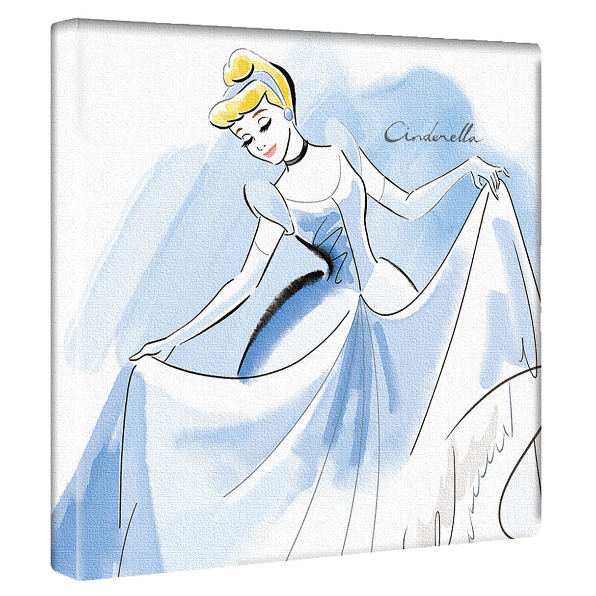 シンデレラのウォールデコ インテリア雑貨 アートパネル キャンバス ディズニー プリンセス dsny-1901-006