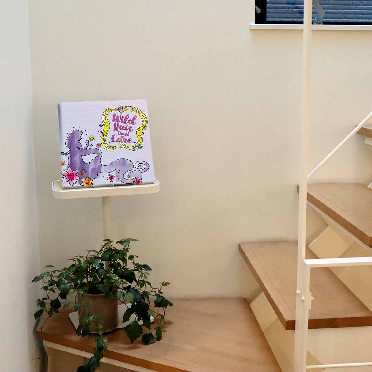 ラプンツェルのファブリックボードセット インテリア雑貨 アートパネル キャンバス ディズニープリンセス dsny-2012-18