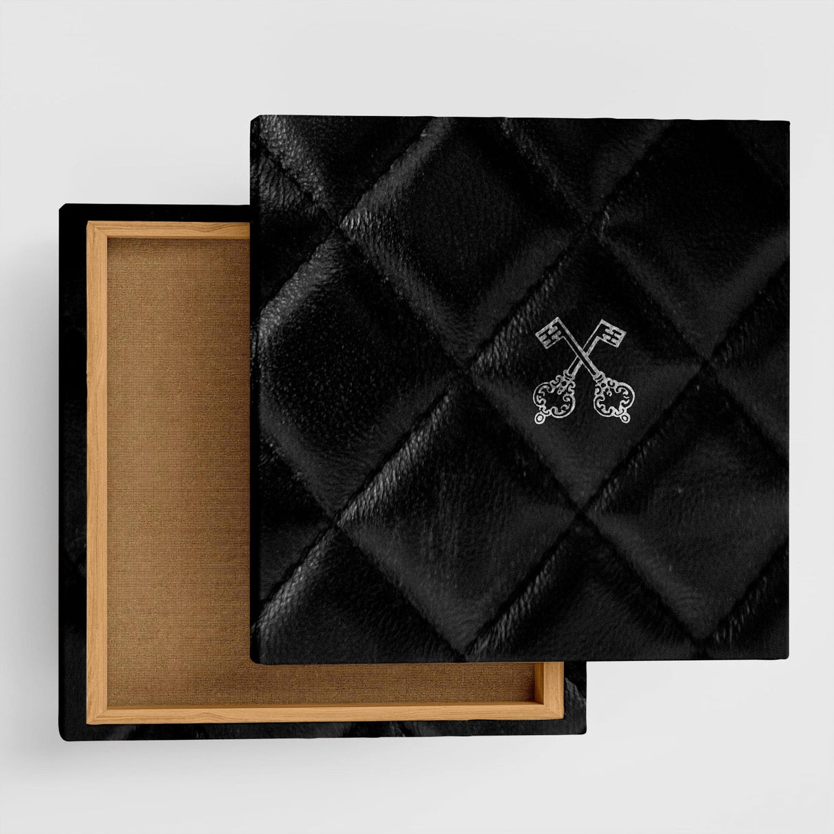 レザーモチーフのインテリア小物 インテリア 雑貨 edi-0001 - ArtDeli. アートパネル専門店