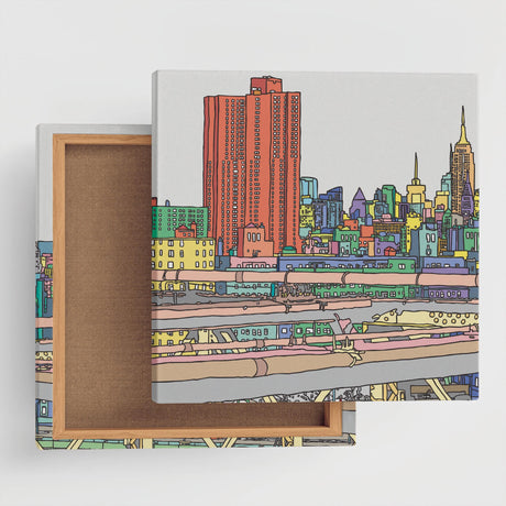 町並みのインテリア小物 アート 雑貨 mic-0003 - ArtDeli. アートパネル専門店