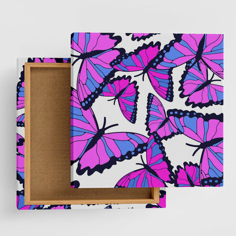 北欧絵柄のファブリックパネル ウォールデコ インテリア pat-0007 - ArtDeli. アートパネル専門店