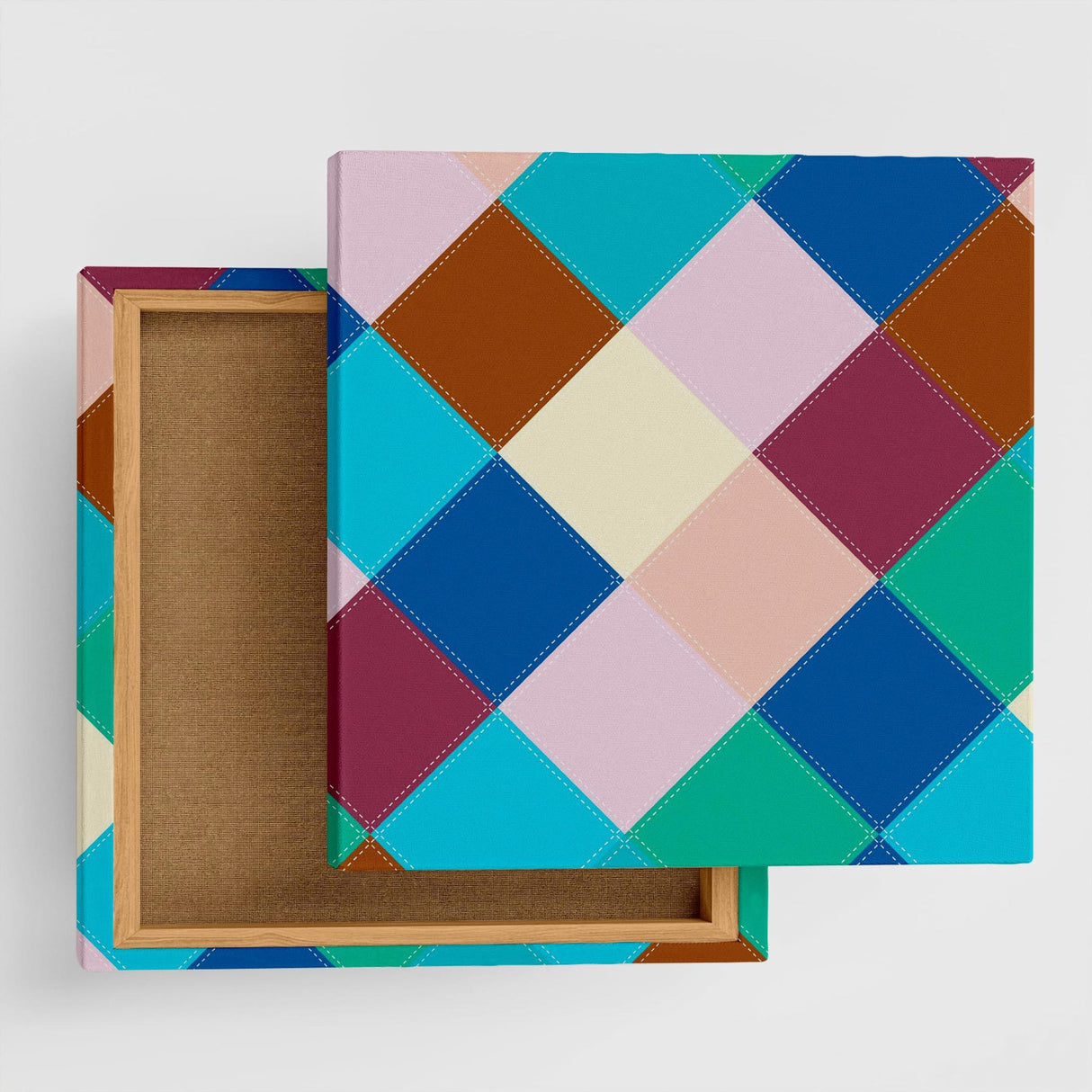 北欧雑貨ならファブリックパネル ポスター アート pat-0015 - ArtDeli. アートパネル専門店