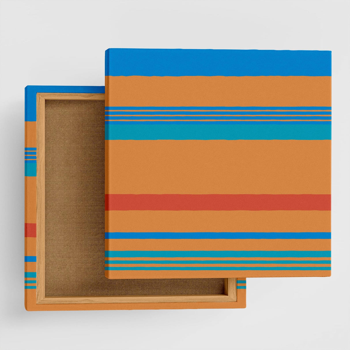 ボーダーのカラフルなインテリア小物 一人暮らし インテリア pat-0057