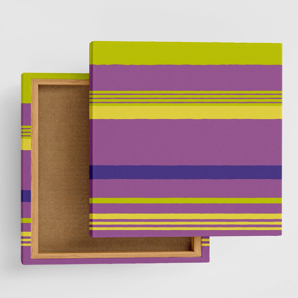 ボーダーのポップなインテリア小物 ポスター アート pat-0059