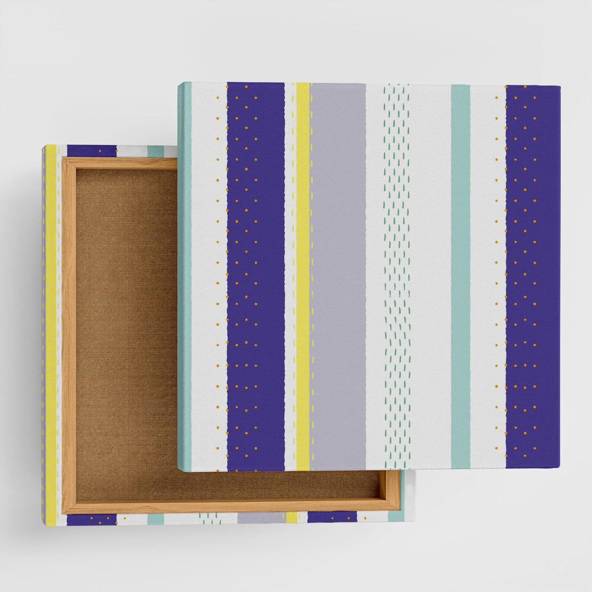 ストライプ・布地のインテリア小物 ポスター アート pat-0086