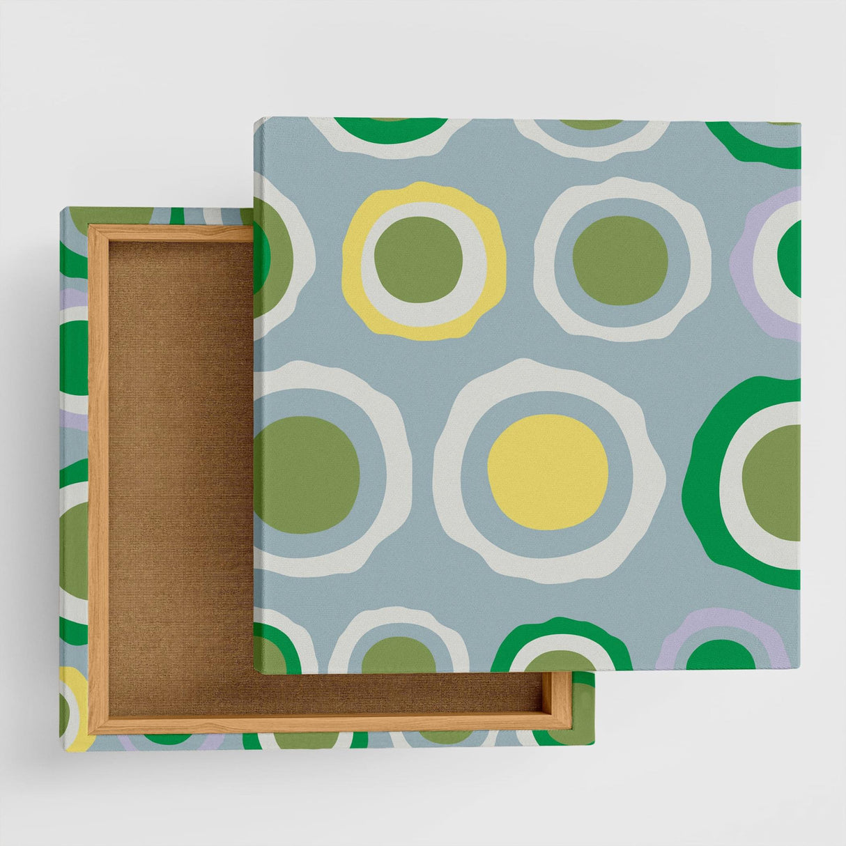 子供部屋にぴったり、水玉のファブリックパネル アート 雑貨 pat-0145