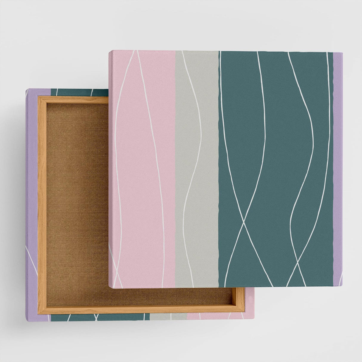 モダンなストライプ柄インテリア小物 一人暮らし インテリア pat-0165