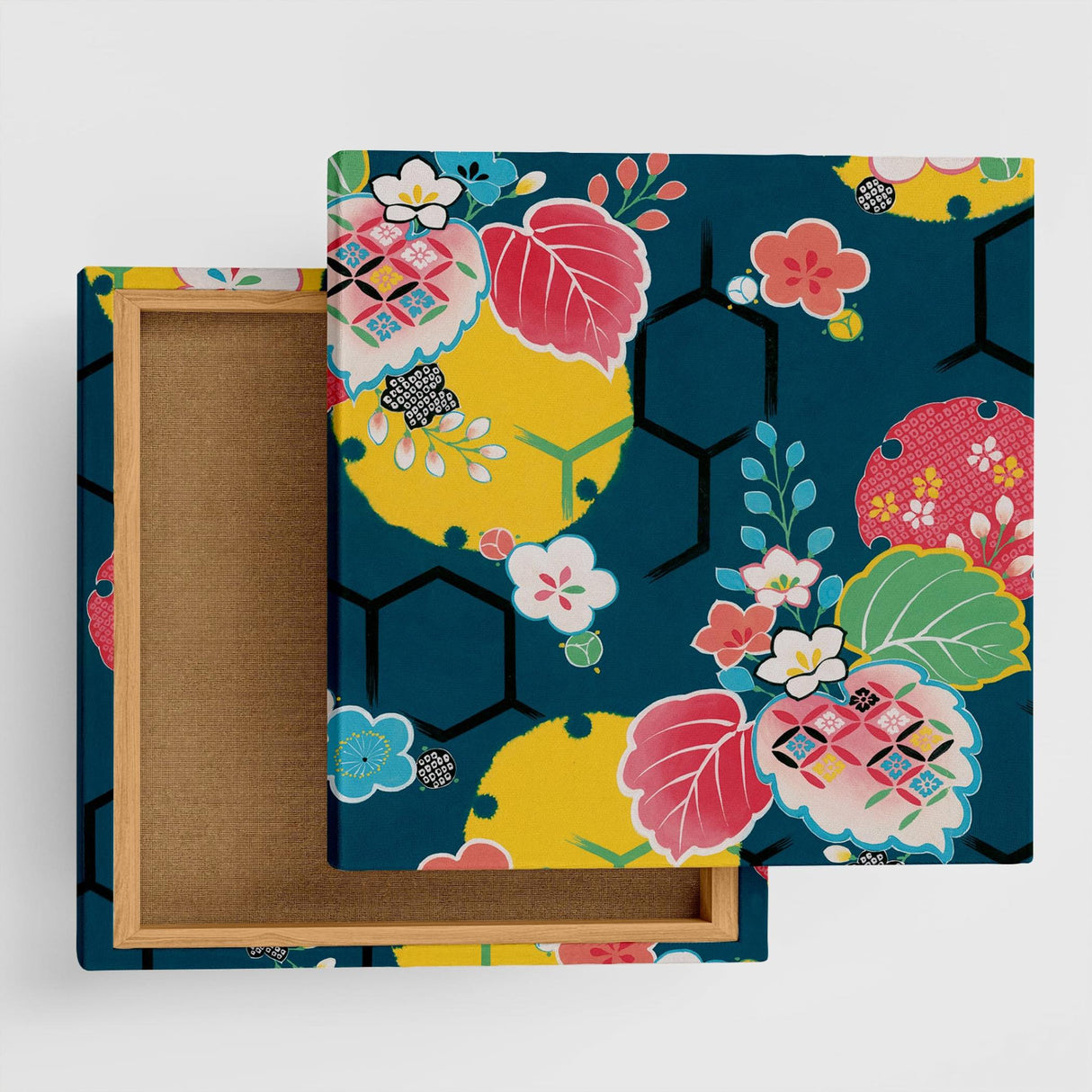 伝統模様の壁掛けインテリア 写真 壁掛け pat-0171