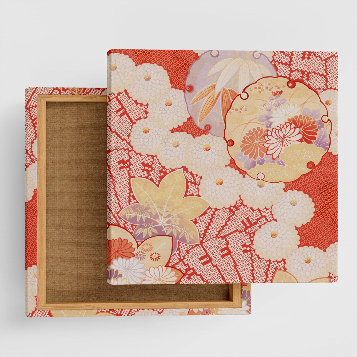 和柄の壁掛けインテリア 壁掛け アート pat-0183