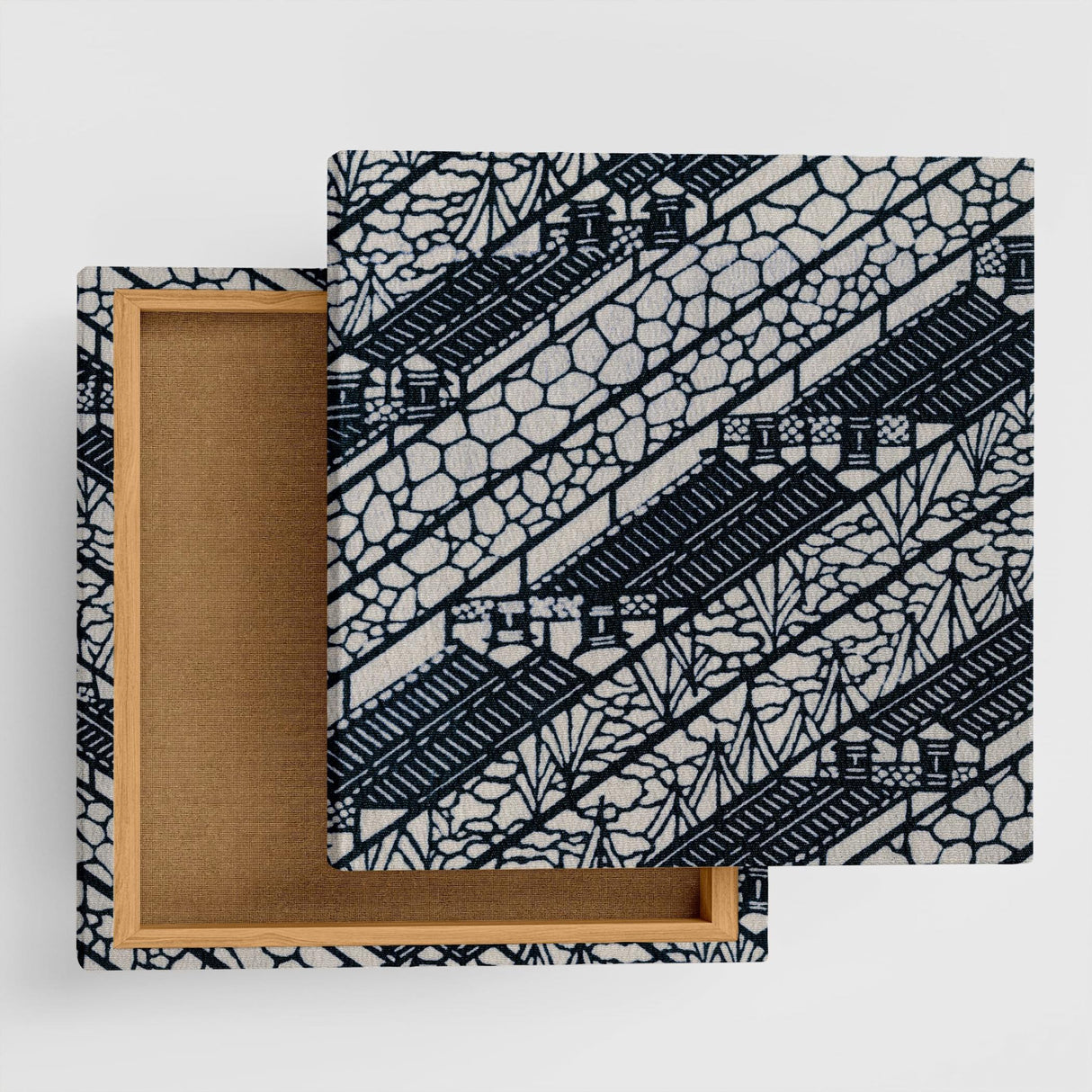 伝統和柄のファブリックパネル ウォールデコ インテリア pat-0212