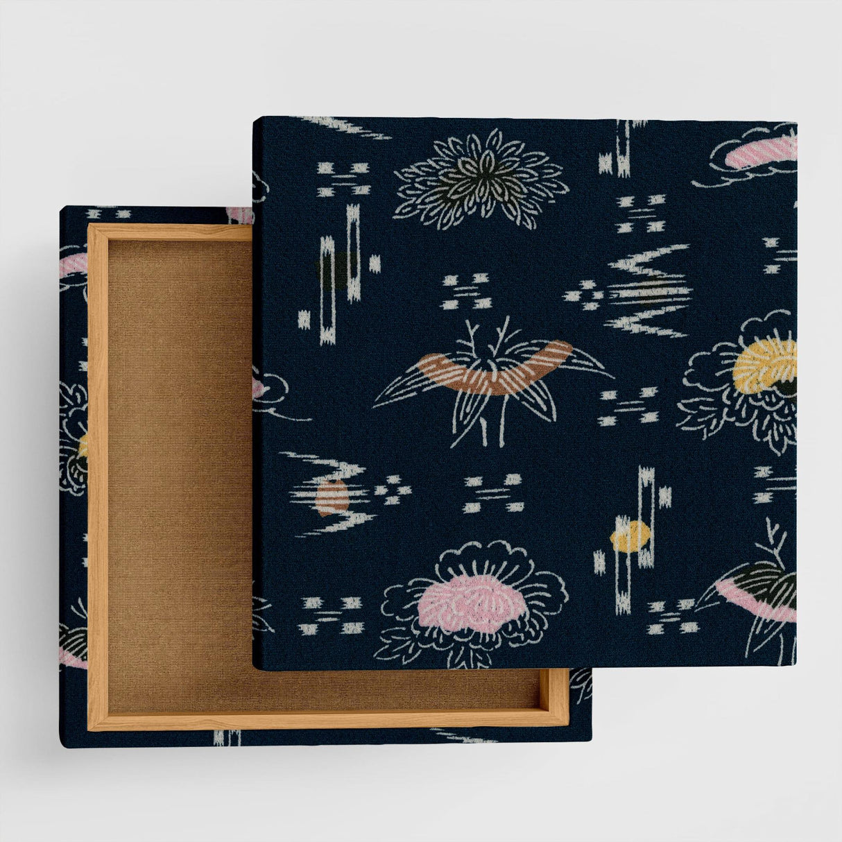 着物柄のファブリックパネル 写真 アート pat-0224