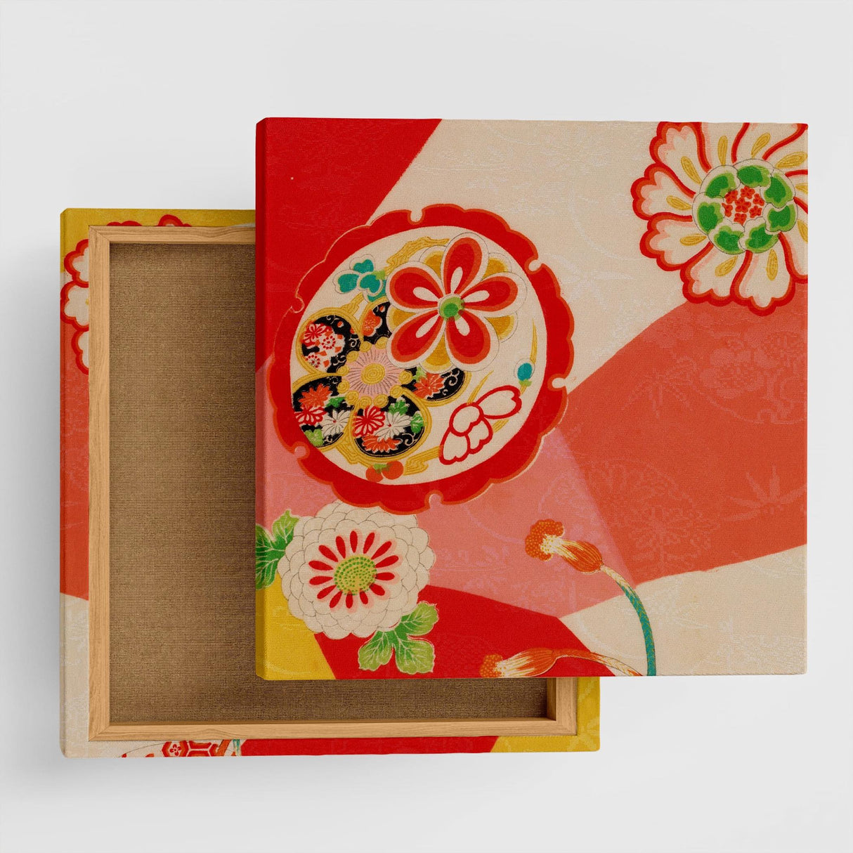 着物柄のインテリア小物 写真 壁掛け pat-0234