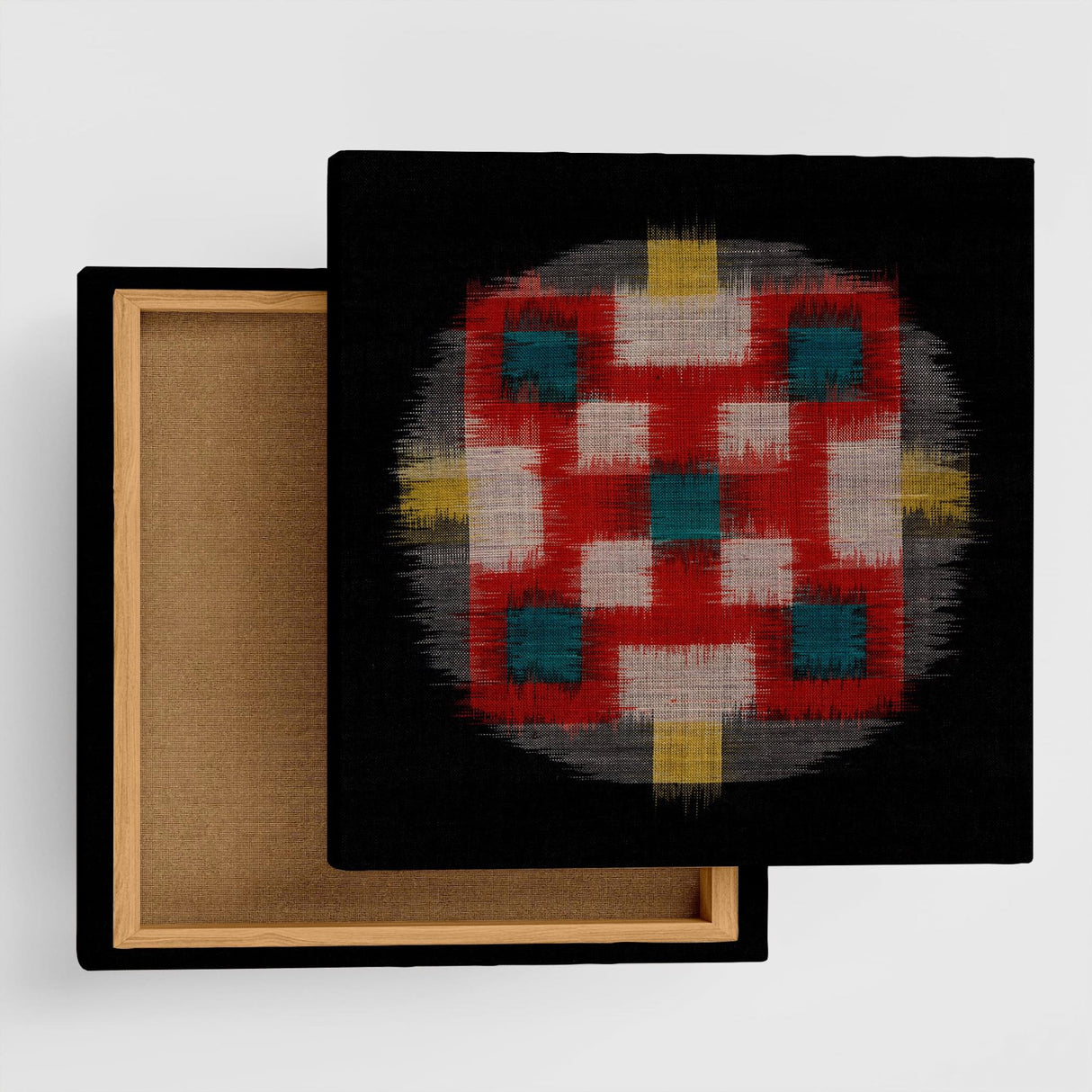 和柄のファブリックパネル ウォールデコ インテリア pat-0248