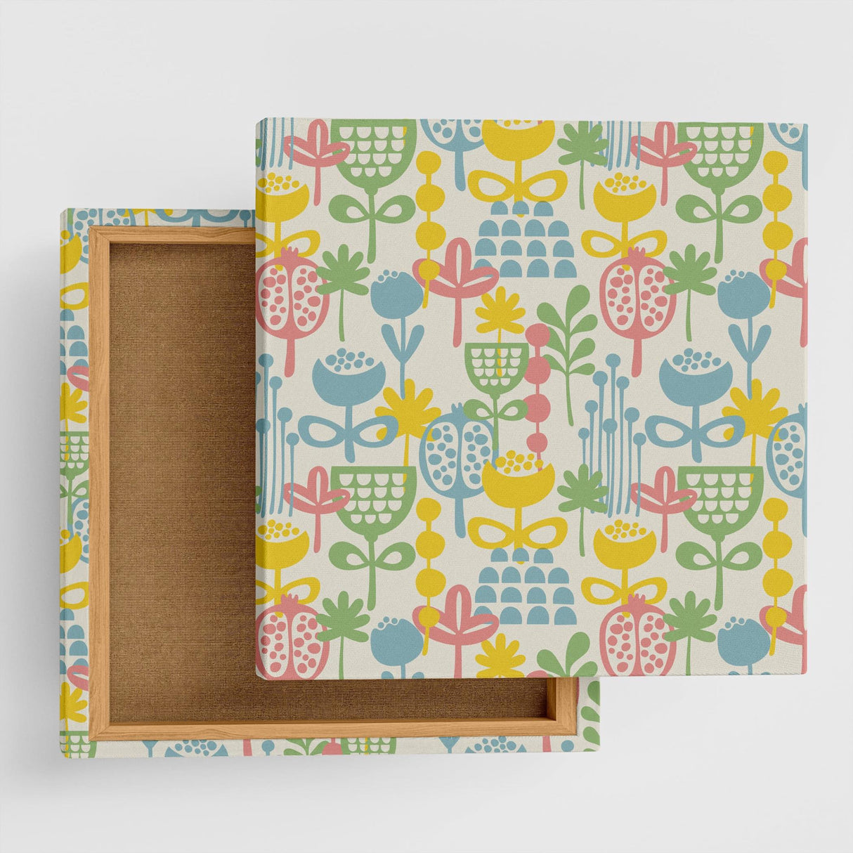 Scandinavian design fabric panel art goods pat-0285