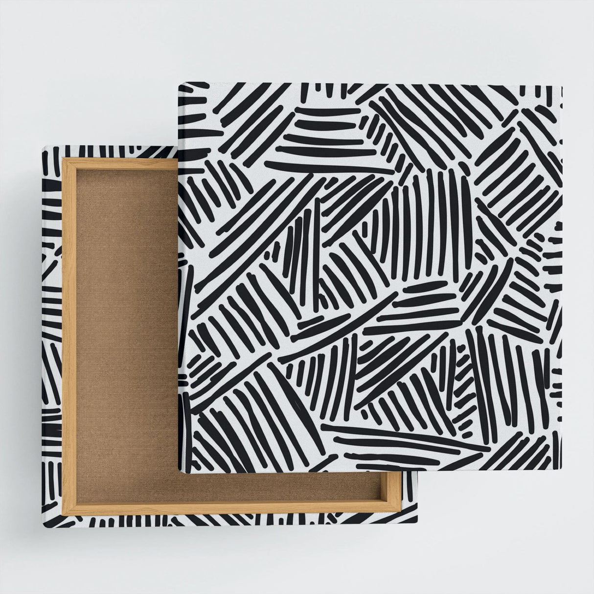 幾何学模様のファブリックパネル インテリア雑貨 アートパネル キャンバス patt-1802-19