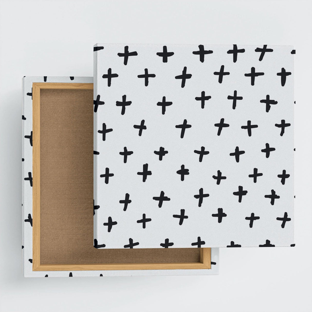 幾何学模様のファブリックパネル インテリア雑貨 アートパネル キャンバス patt-1802-20