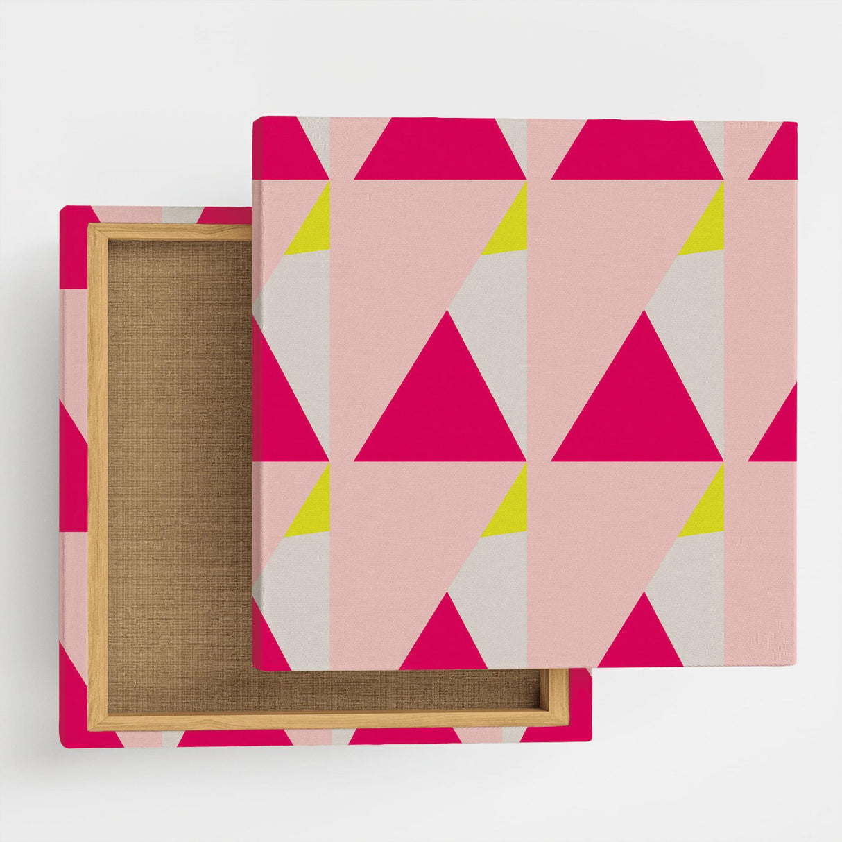 幾何学模様のファブリックパネル インテリア雑貨 アートパネル キャンバス patt-1803-002