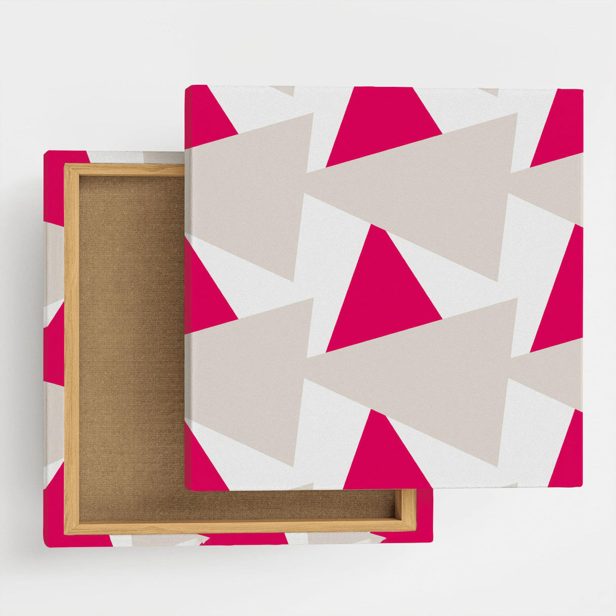 Geometric pattern fabric board Interior goods Art panel Canvas patt-1803-005